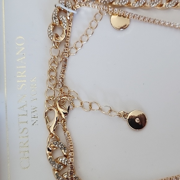 Christian Siriano Jewelry Layered Necklace By Christian Ceriano